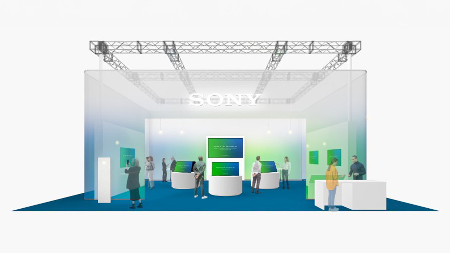 ■ Sony Acceleration Platformの展示ブース