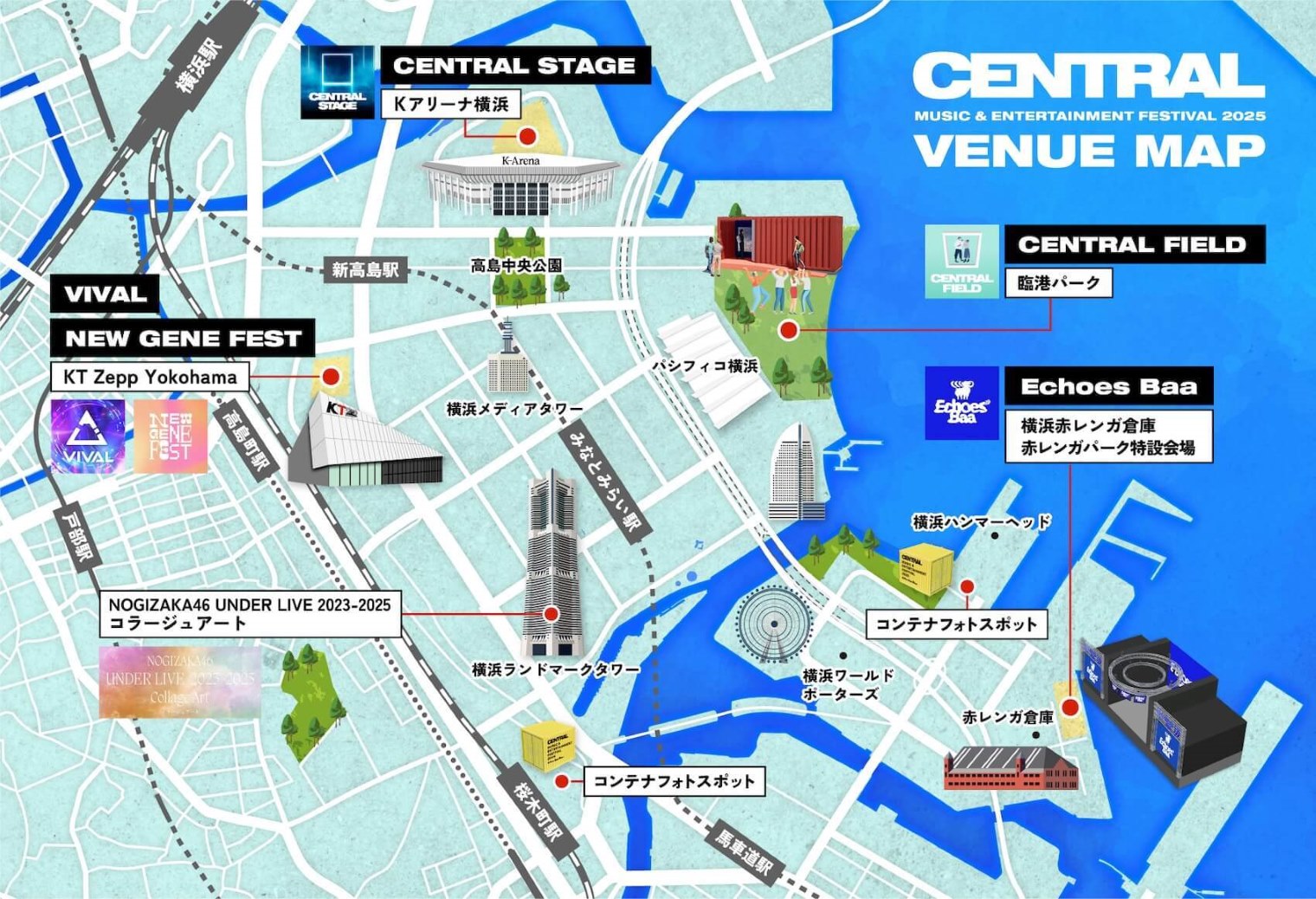 CENTRALはどんなイベント